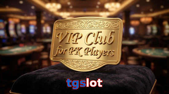 Main screen of Tgslot vip page for PK players